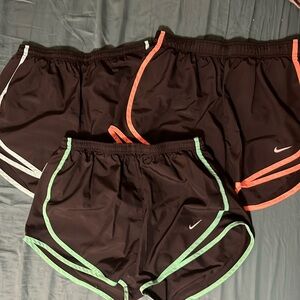 Bundle of Three Nike Running Shorts